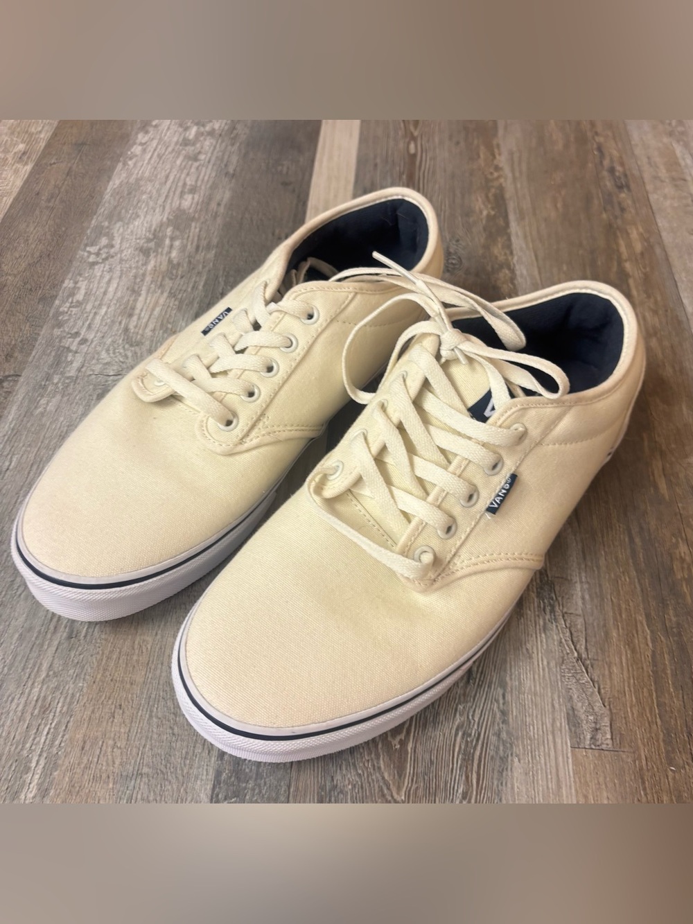 Brand New Vans Atwood Low Top Sneaker, Canvas Rainy Day